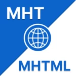 mht /mhtml to pdf converter android application logo